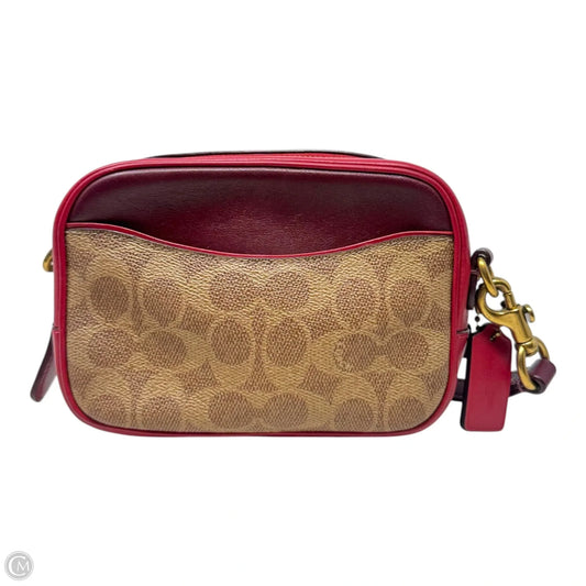 Colorblock Camera Crossbody Designer By Coach, Size: Small
