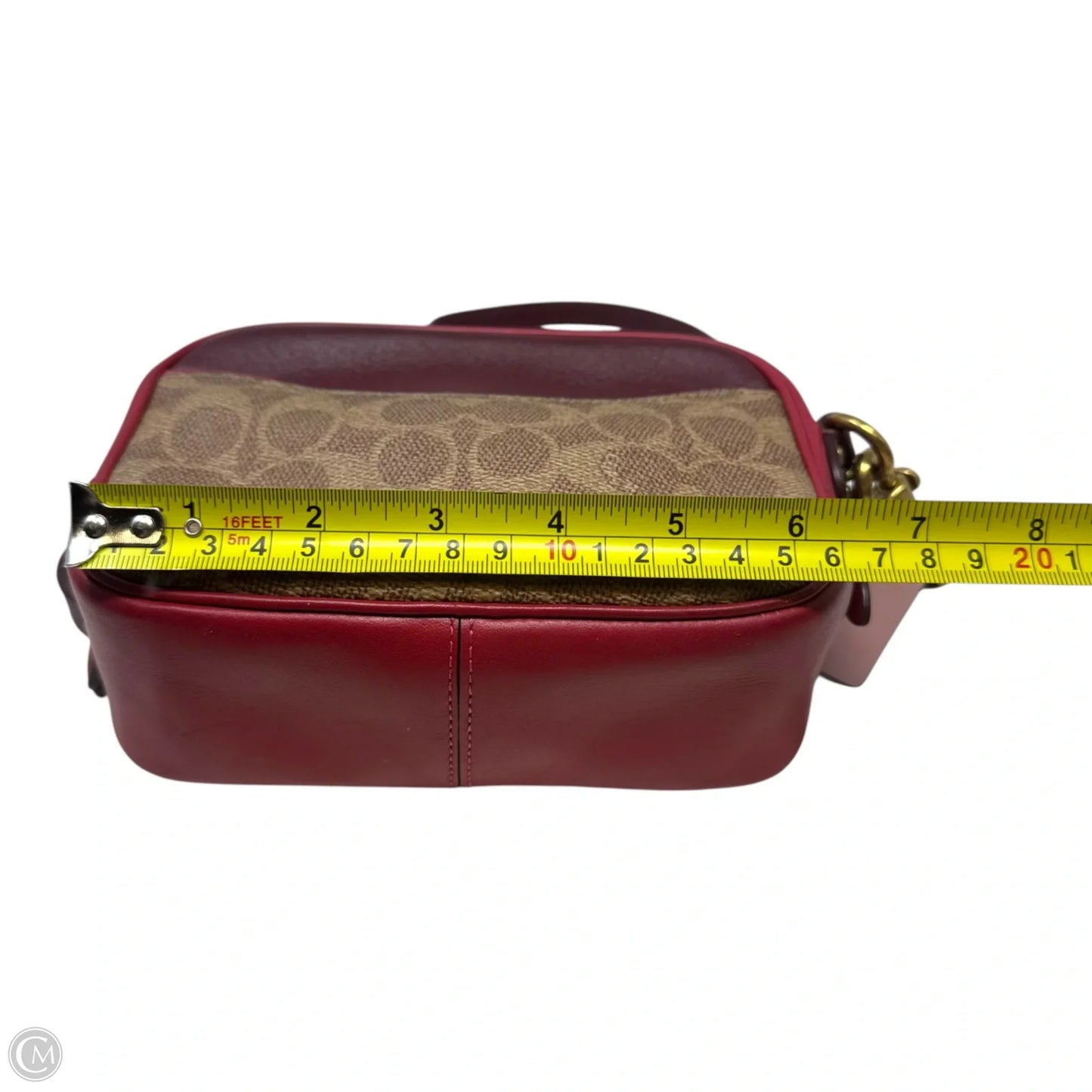 Colorblock Camera Crossbody Designer By Coach, Size: Small