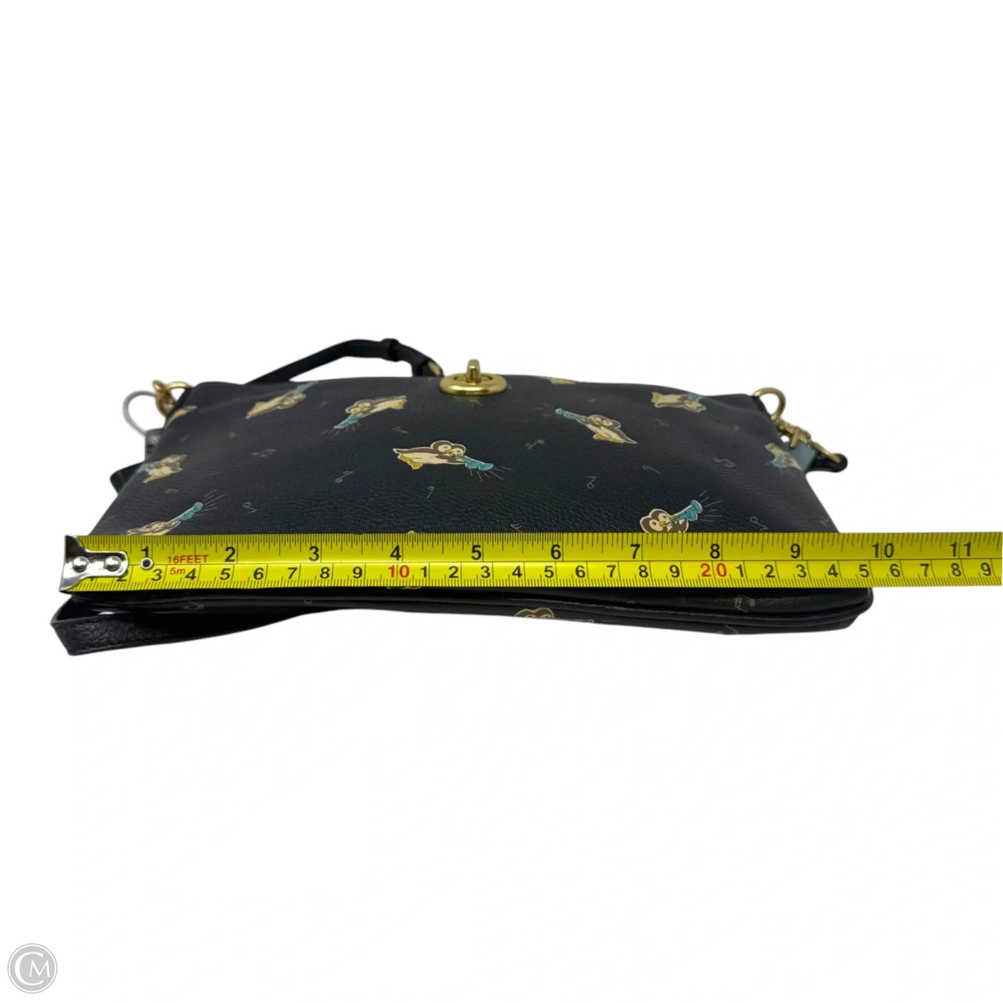 Polly Owl Crossbody Designer By Coach, Size: Medium