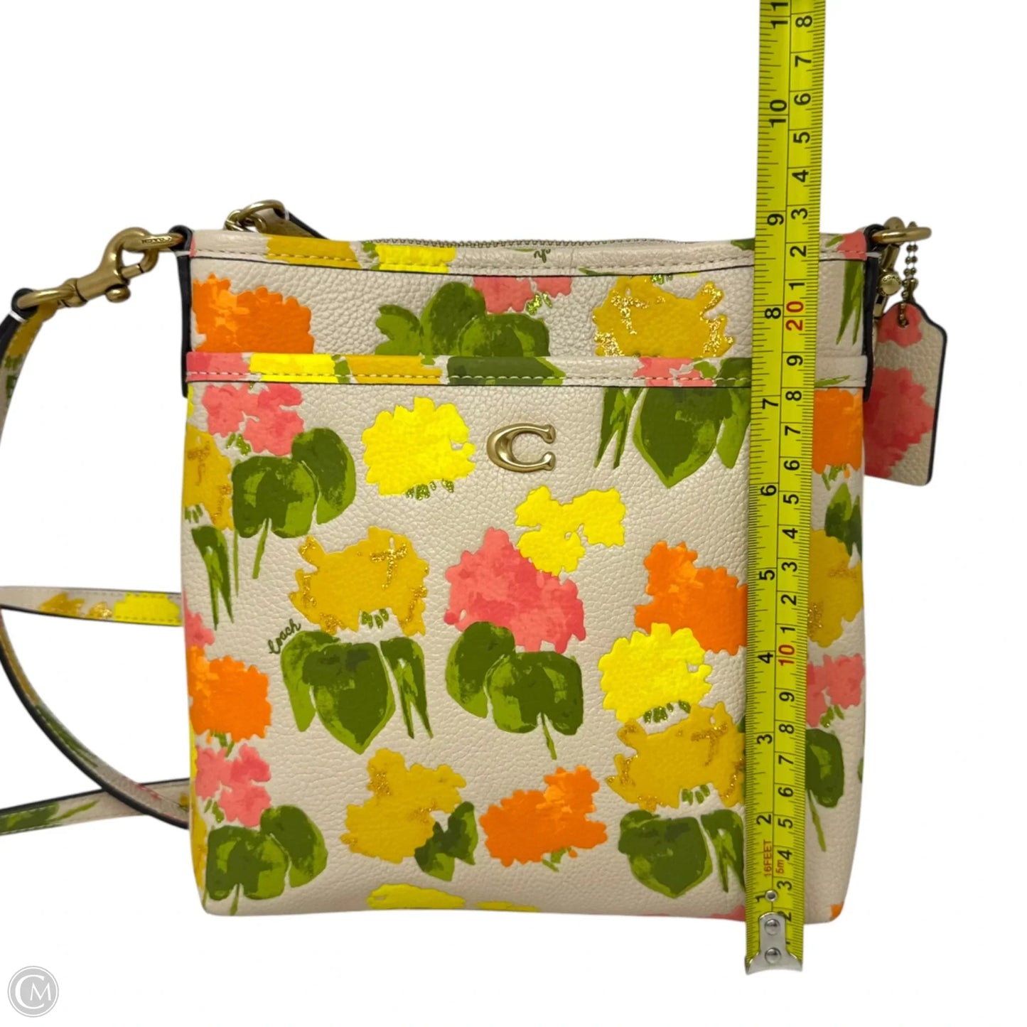 Kitt Messenger Crossbody Designer By Coach, Size: Medium