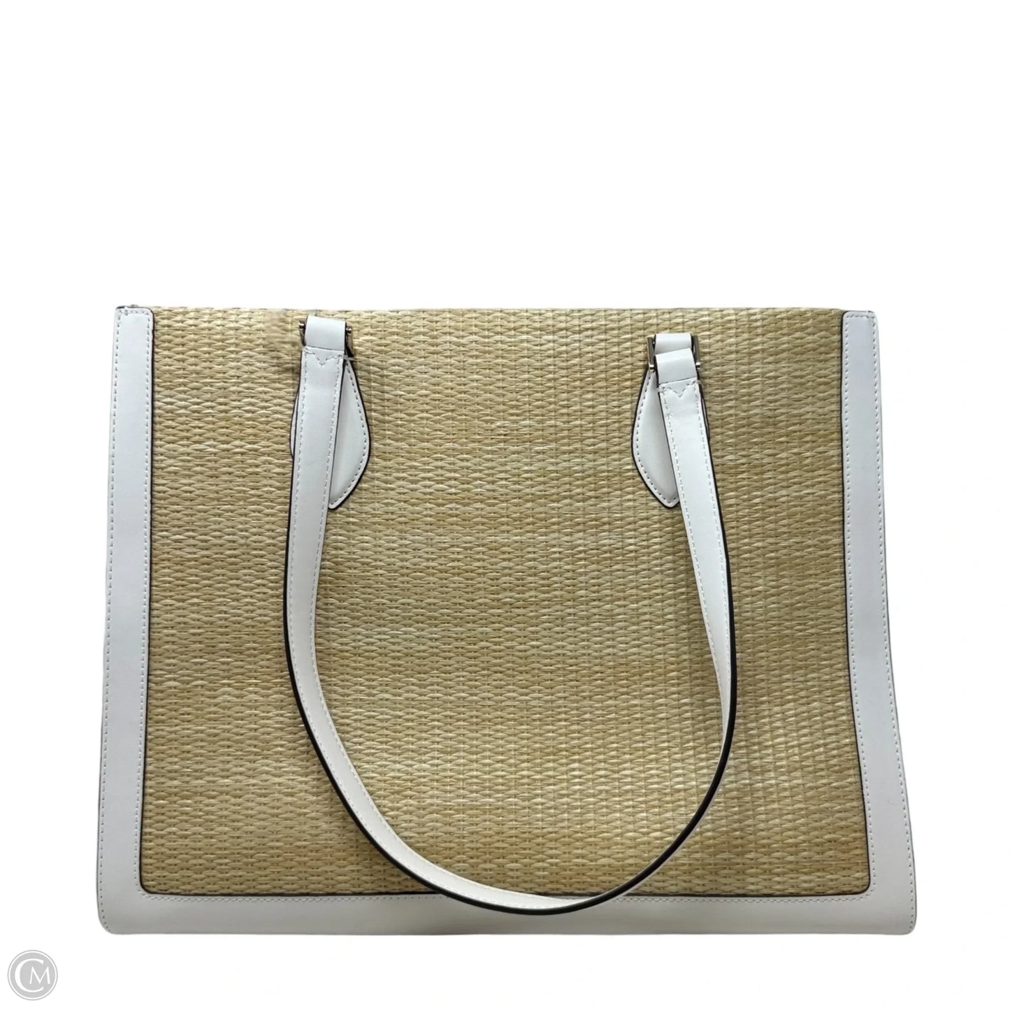 Ellie Straw Tote Designer By Kate Spade, Size: Medium