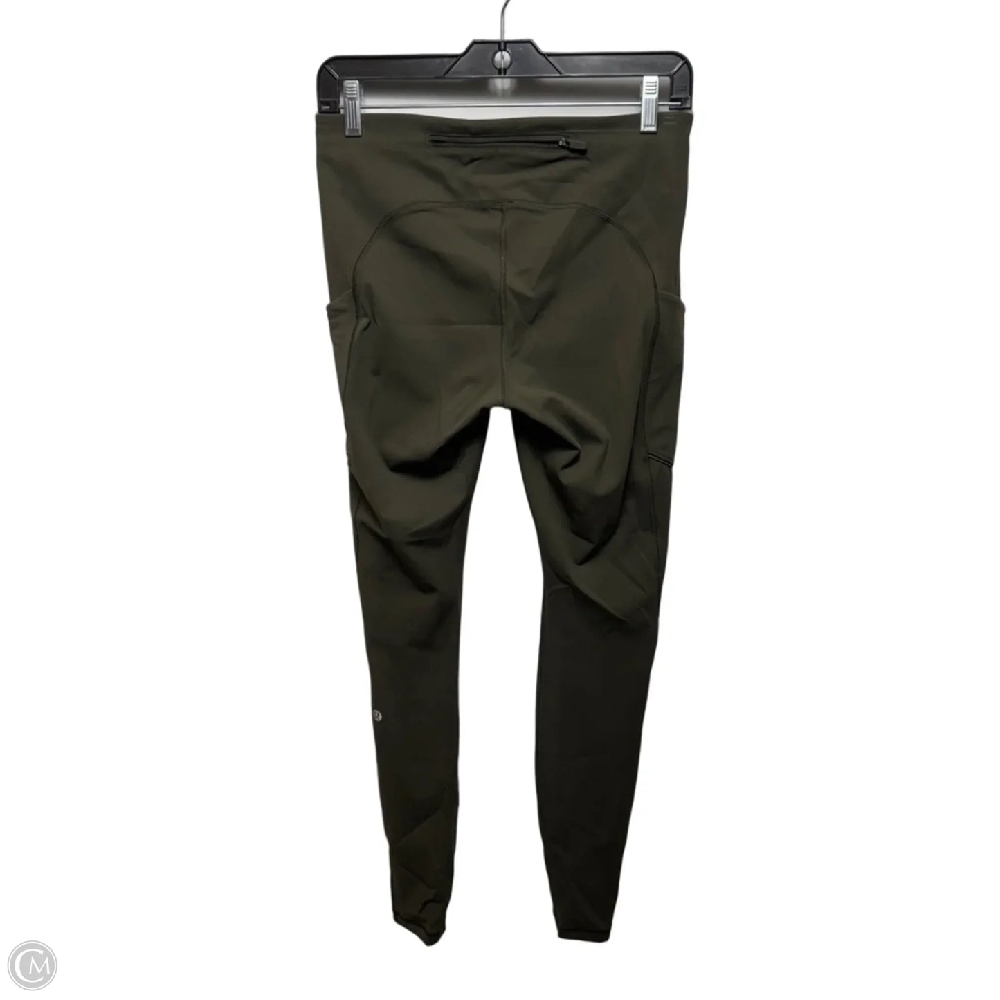 Athletic Leggings By Lululemon In Green, Size: 8