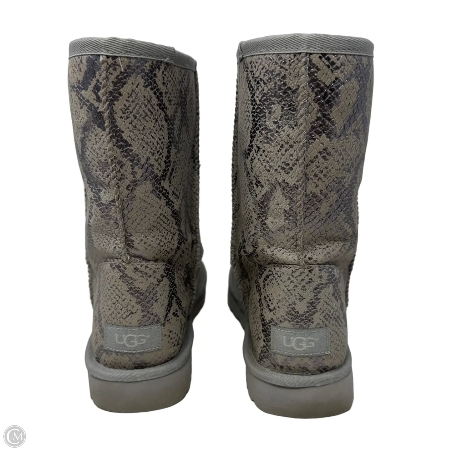 Boots Designer By Ugg In Grey, Size: 10