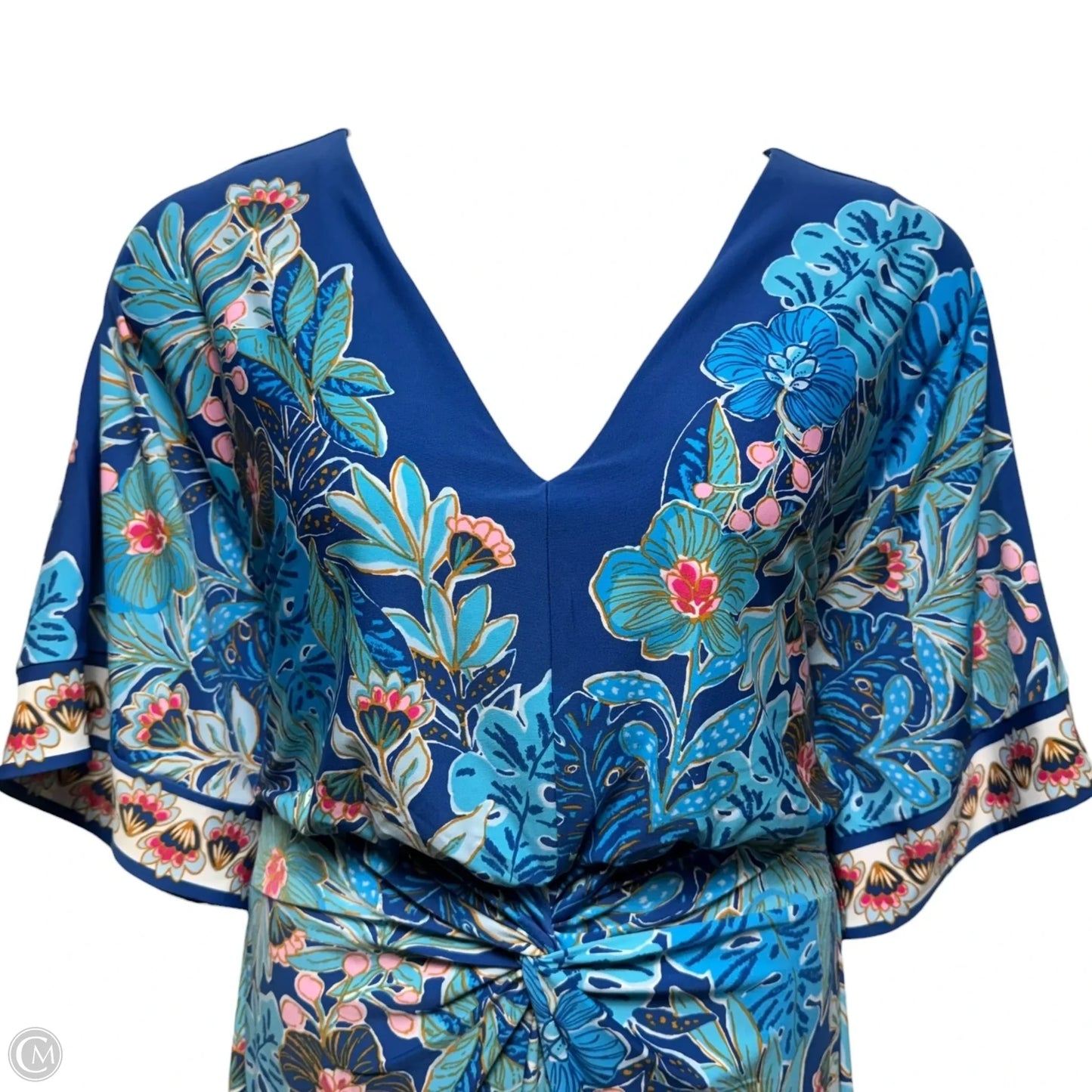 Adalyn Dress Designer By Lilly Pulitzer In Floral Print, Size: 12