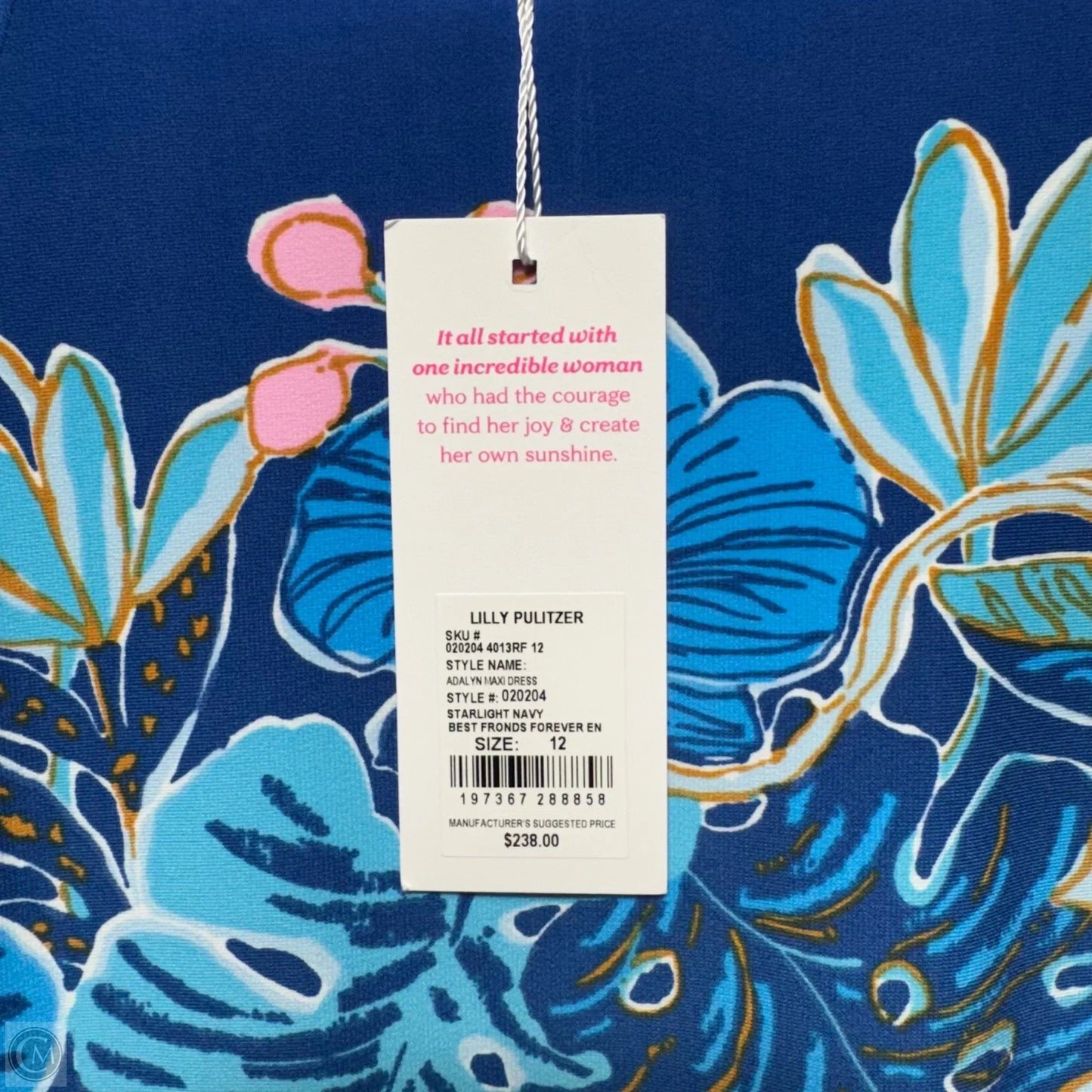 Adalyn Dress Designer By Lilly Pulitzer In Floral Print, Size: 12