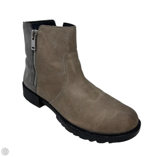Emelie II Zip Boots By Sorel In Grey & Tan, Size: 8