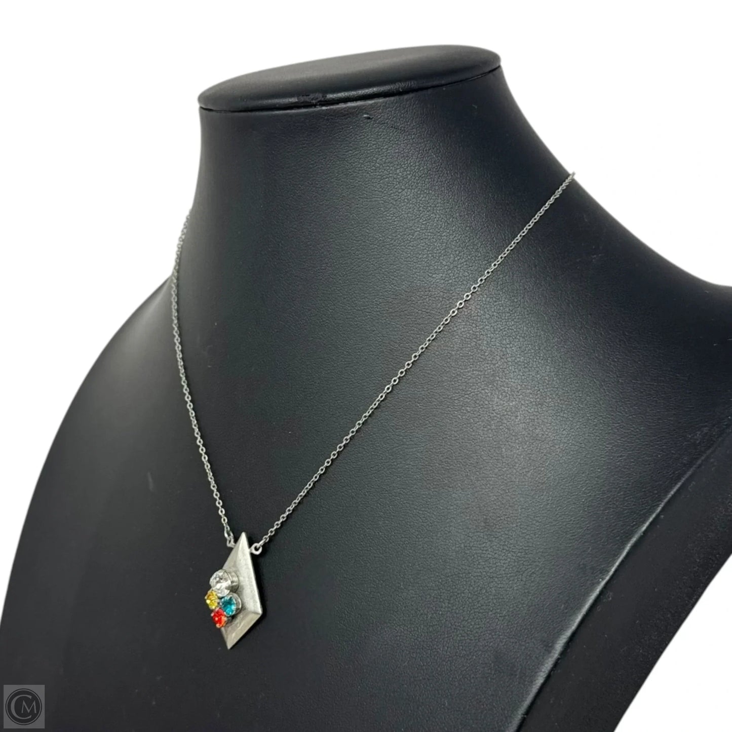 Multi Stone Necklace Pendant By Sabika