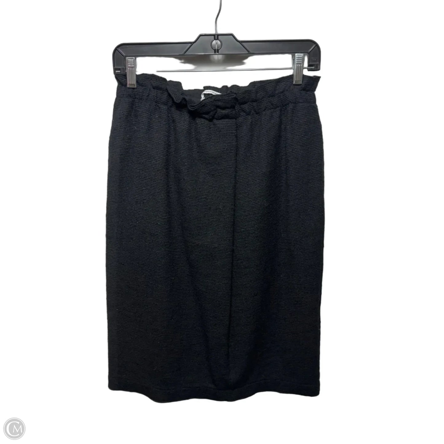 Skirt Mini & Short By Pomandere In Black, Size: 6 (It 42)