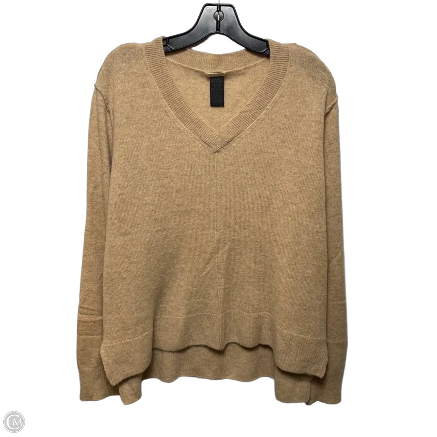 Sweater Cashmere By Magaschoni In Tan, Size: L