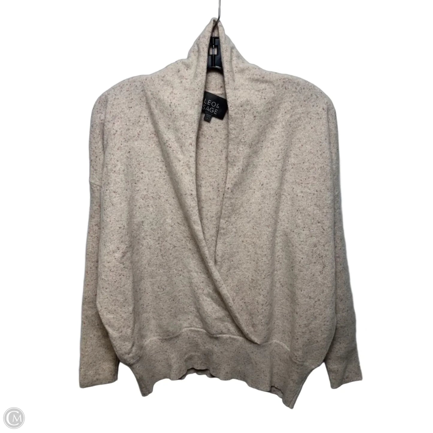 Sweater Cashmere By Leo & Sage In Cream, Size: L