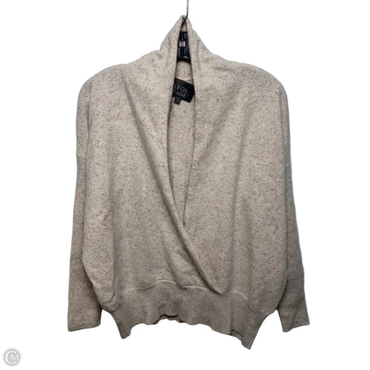Sweater Cashmere By Leo & Sage In Cream, Size: L