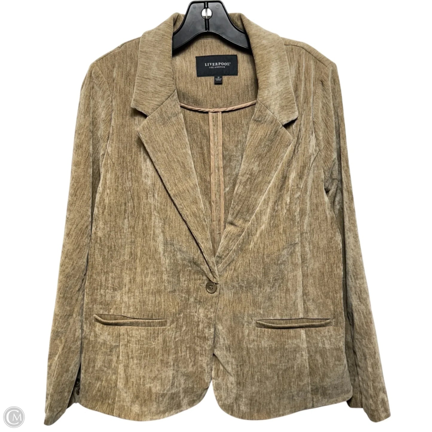 Blazer By Liverpool In Tan, Size: M
