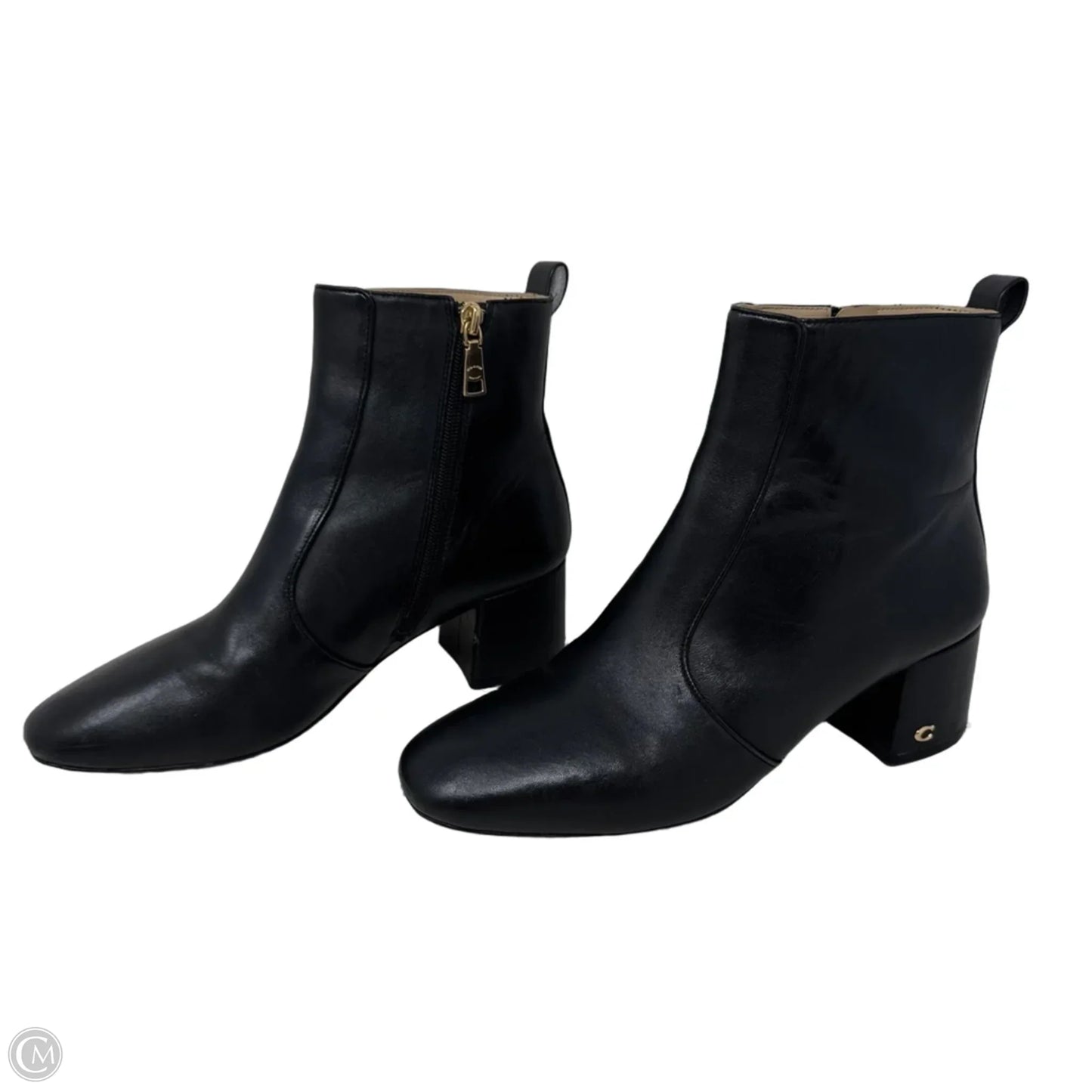 AS IS Noah Boots Designer By Coach In Black, Size: 8
