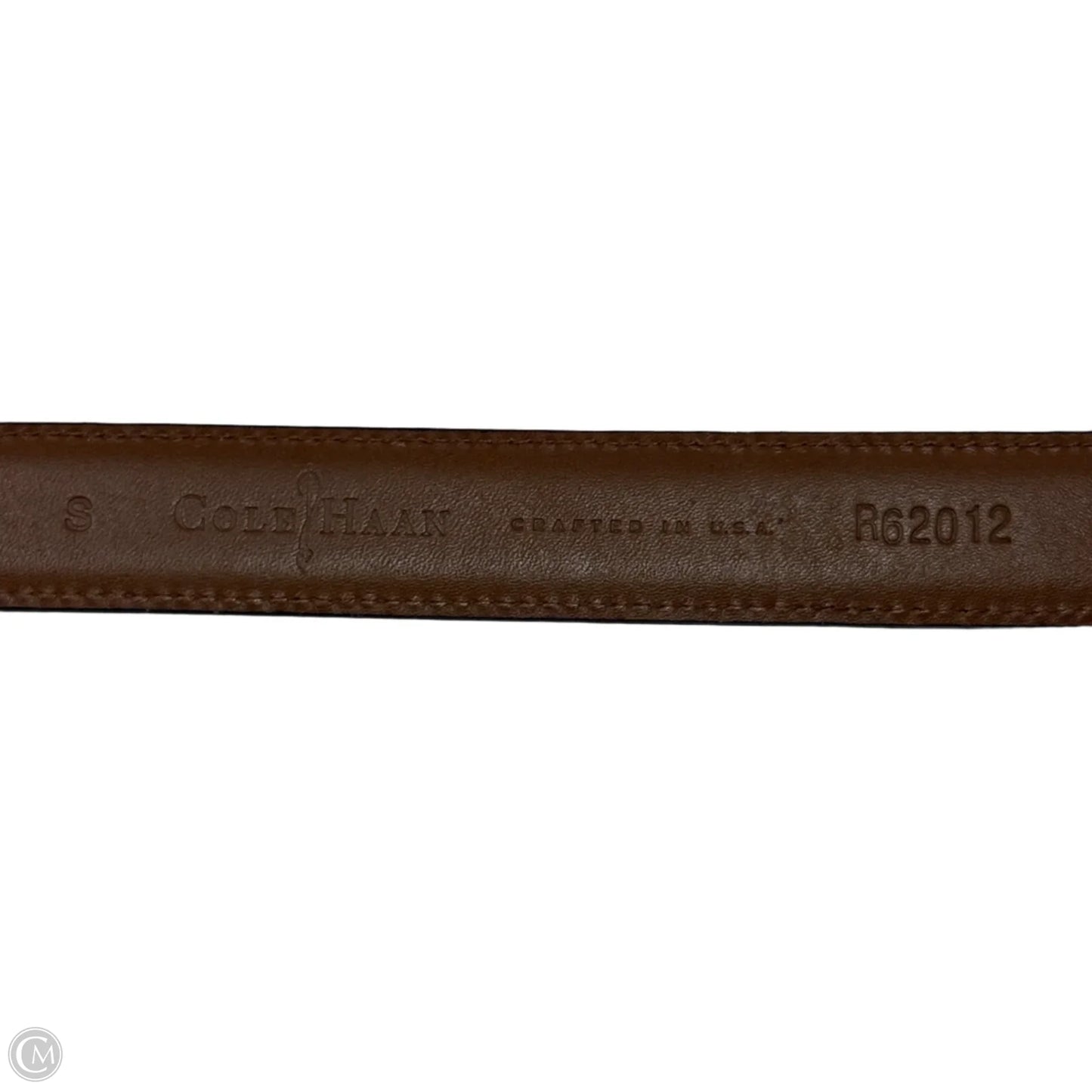 Belt Leather By Cole-haan, Size: Small