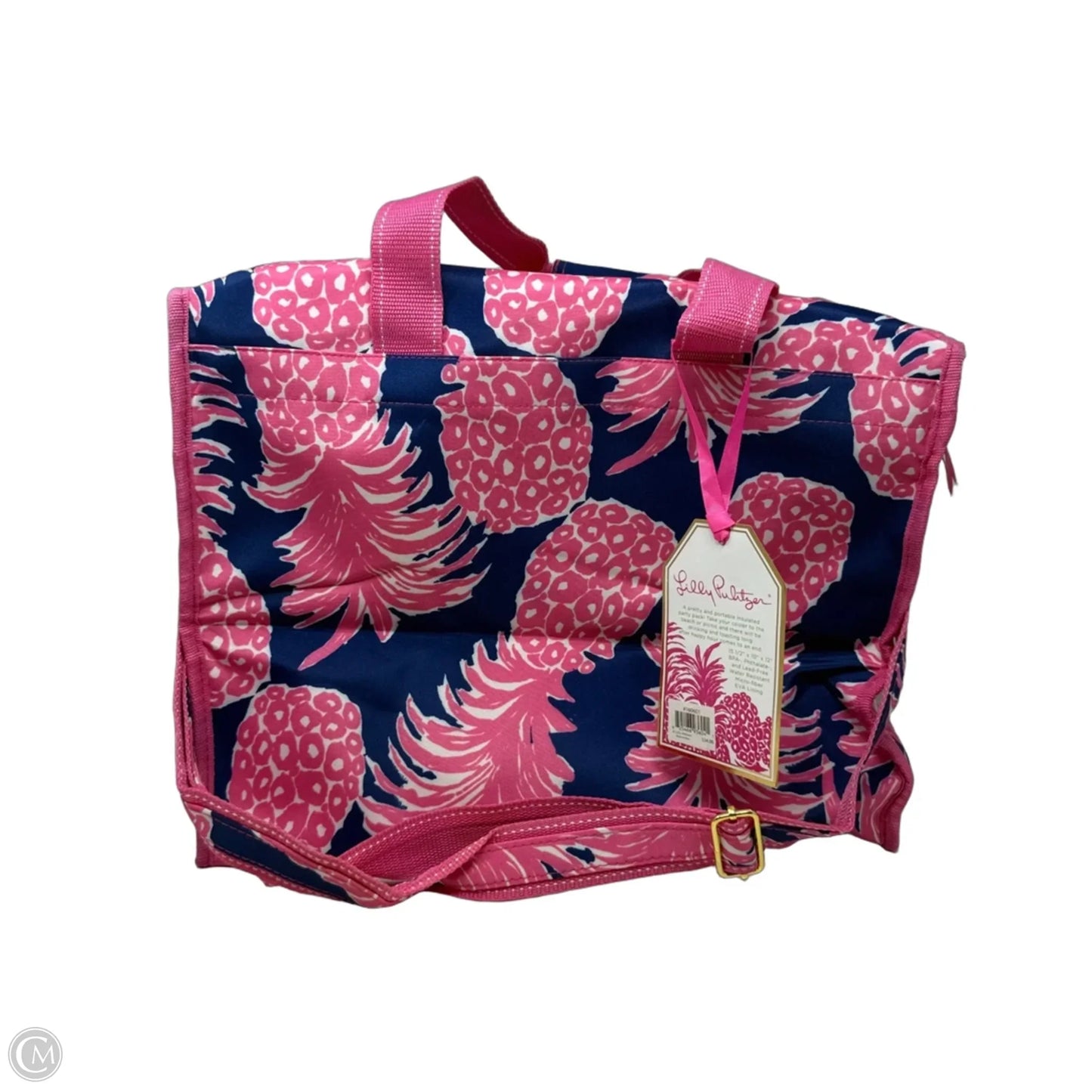 Insulated Cooler In Flamenco Designer Tag By Lilly Pulitzer, Size: