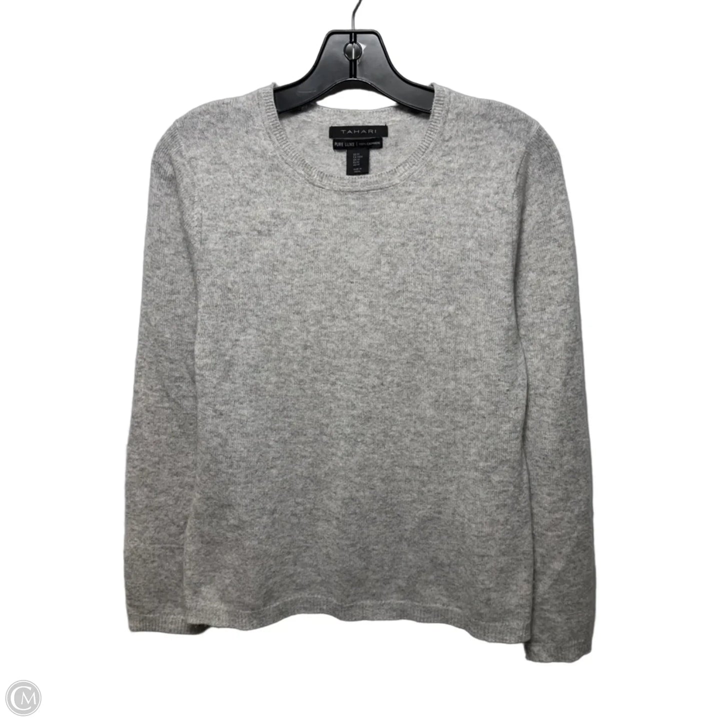 Sweater Cashmere By Tahari In Grey, Size: M