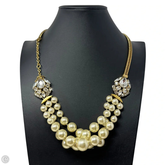 Faux Pearl Statement Necklace By Cabi