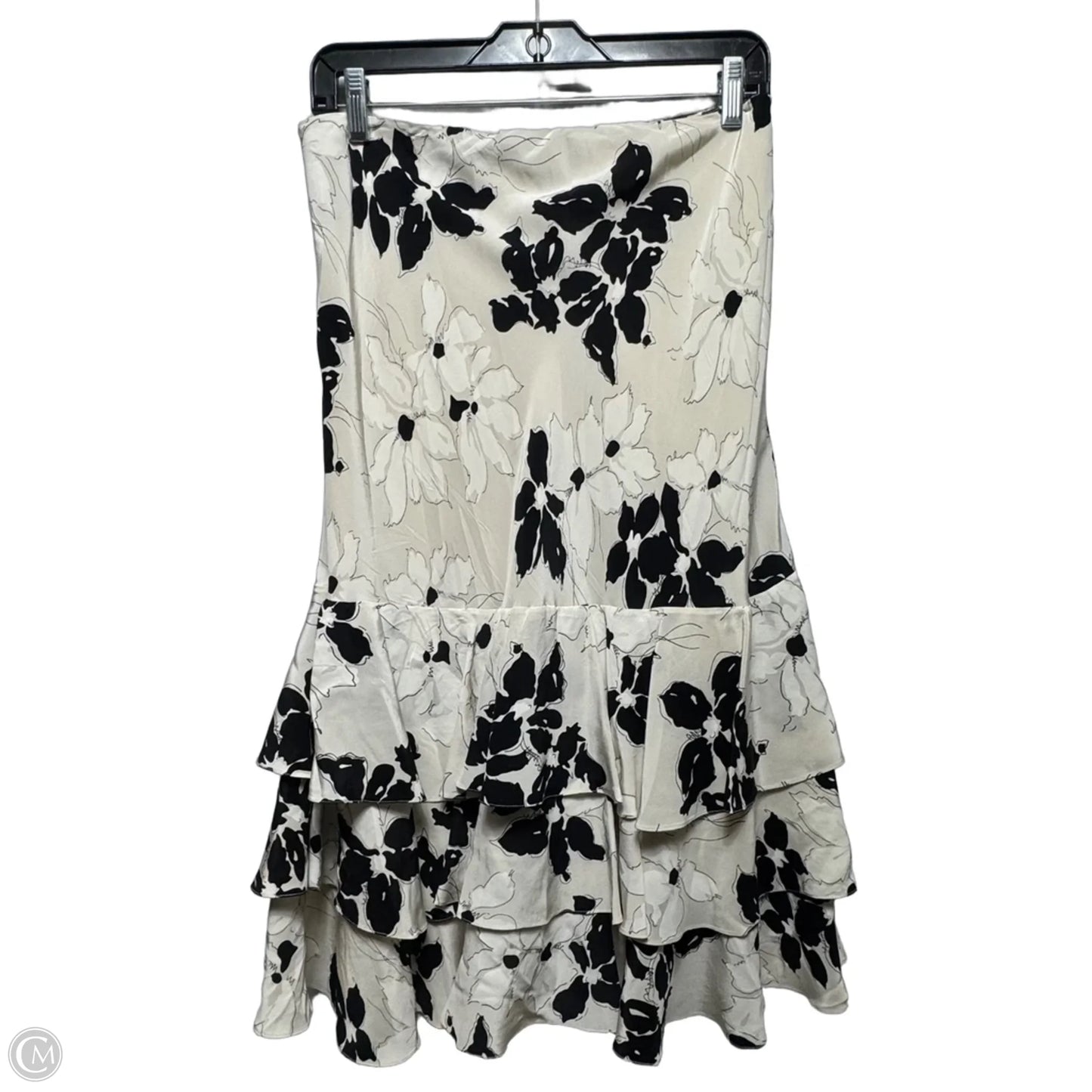 Skirt Midi By Ralph Lauren In Floral Print, Size: 12