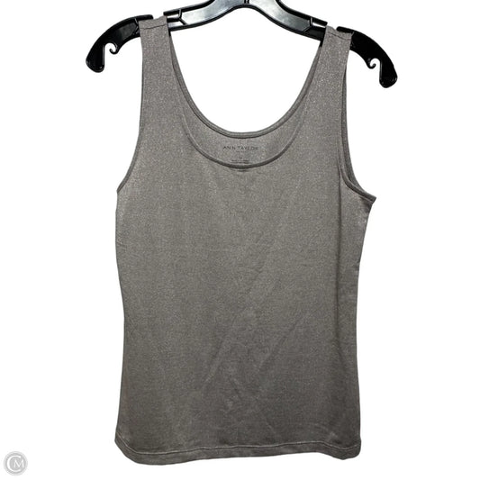Tank Top By Ann Taylor In Bronze, Size: M