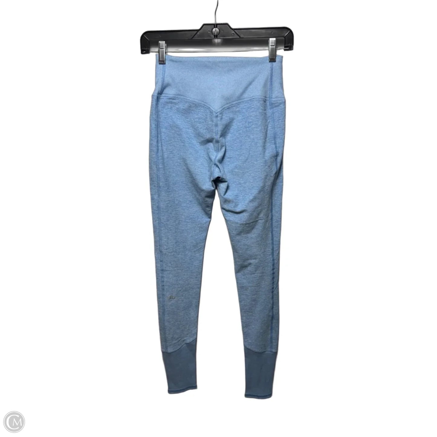 Athletic Leggings By Alo In Blue, Size: S
