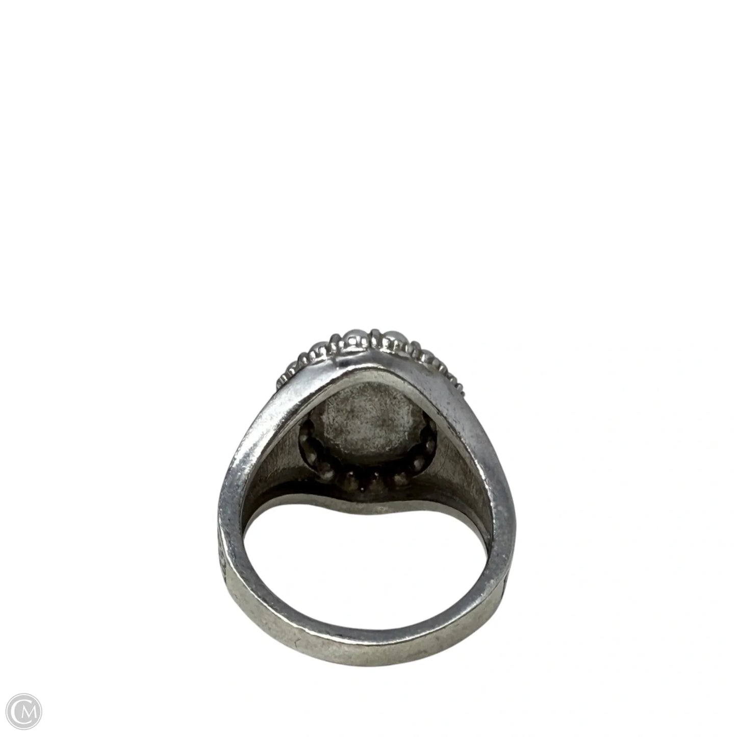 Sterling Silver Skull & Crossbones Ring, Size: 7
