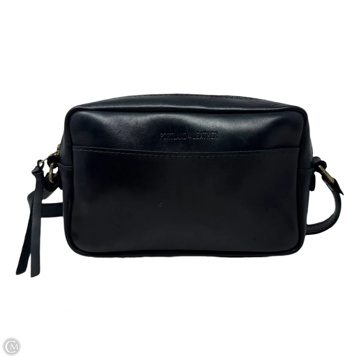 Camera Bag Crossbody Leather By Portland Leather, Size: Medium