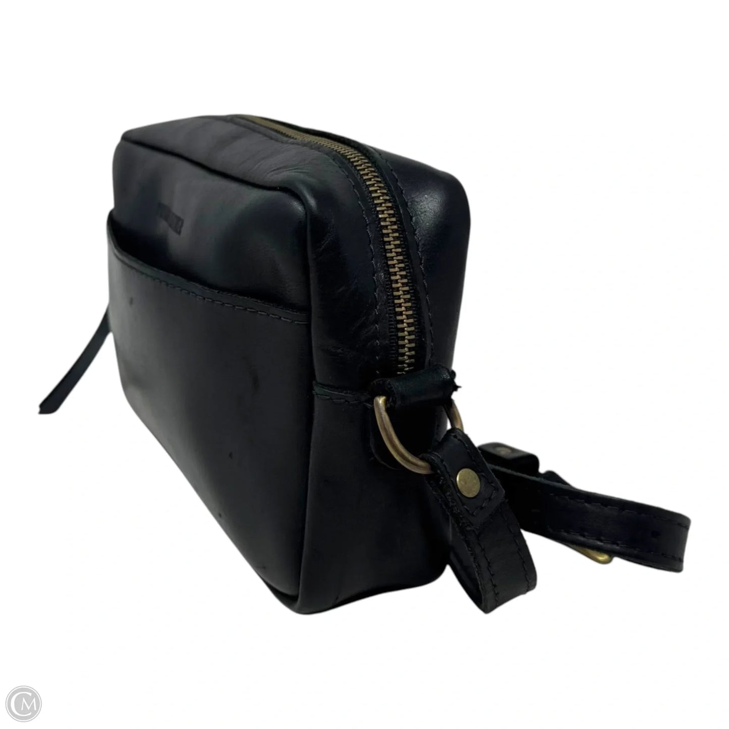 Camera Bag Crossbody Leather By Portland Leather, Size: Medium