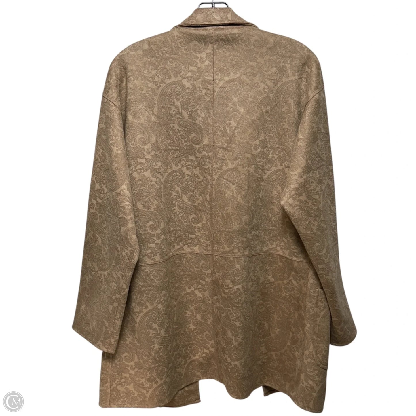 Blazer By Soft Surroundings In Tan, Size: M