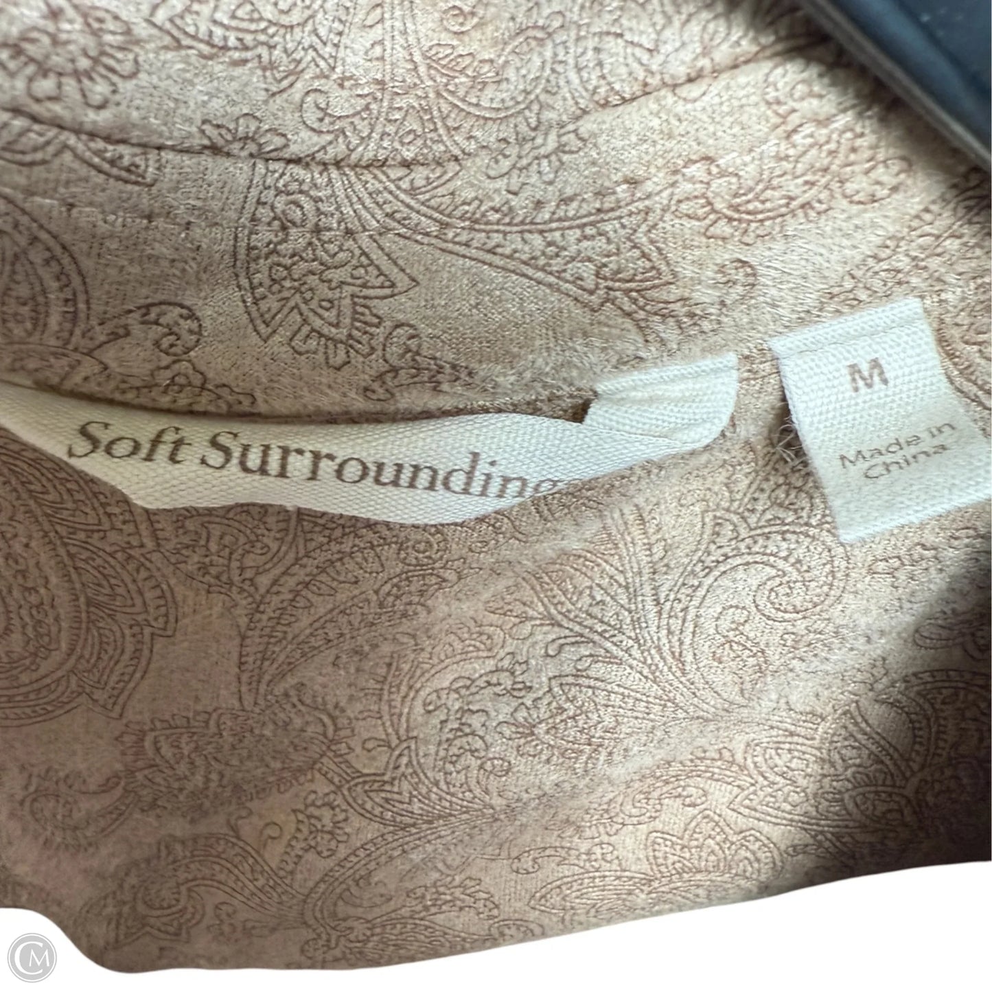 Blazer By Soft Surroundings In Tan, Size: M
