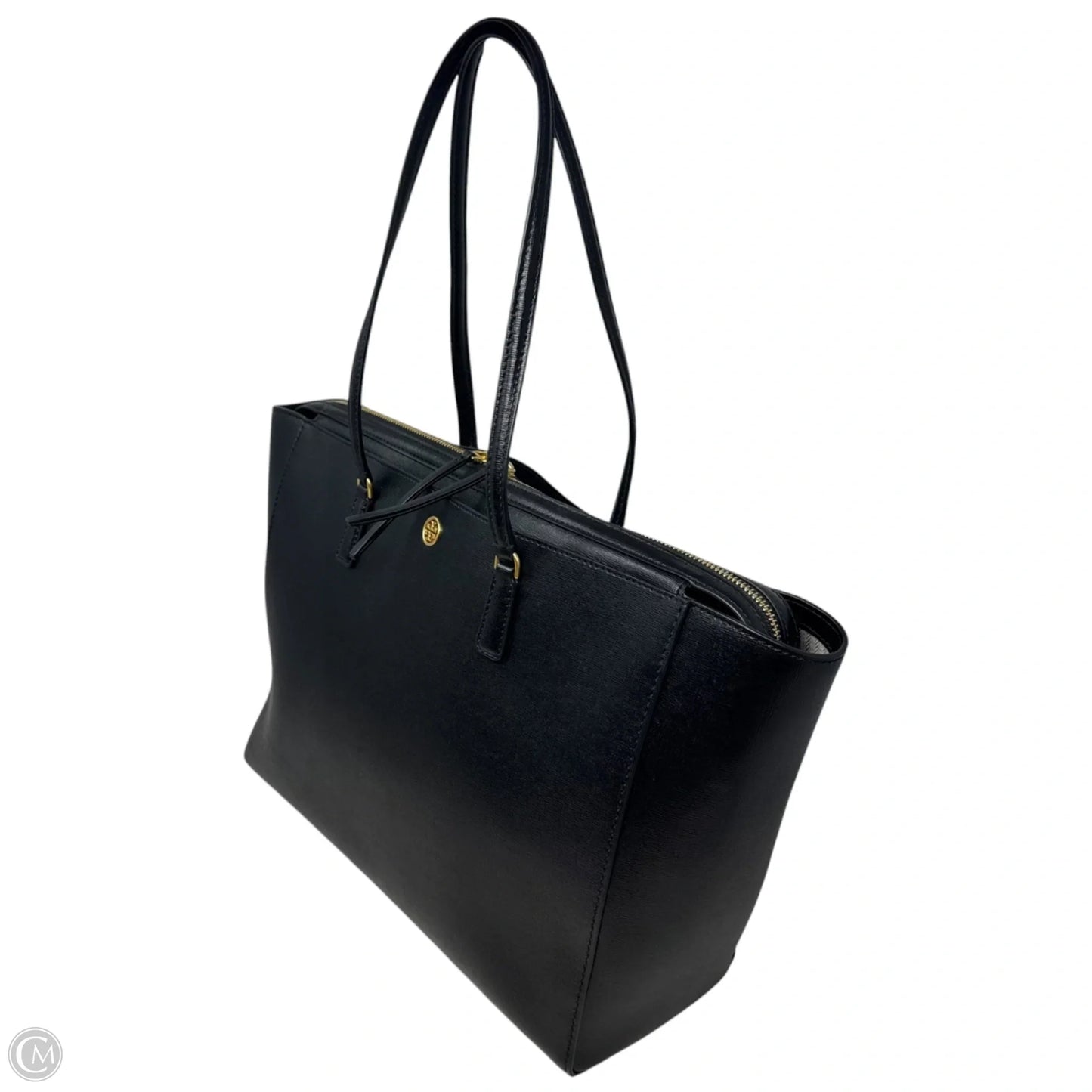Robinson Zip Tote Designer By Tory Burch, Size: Large