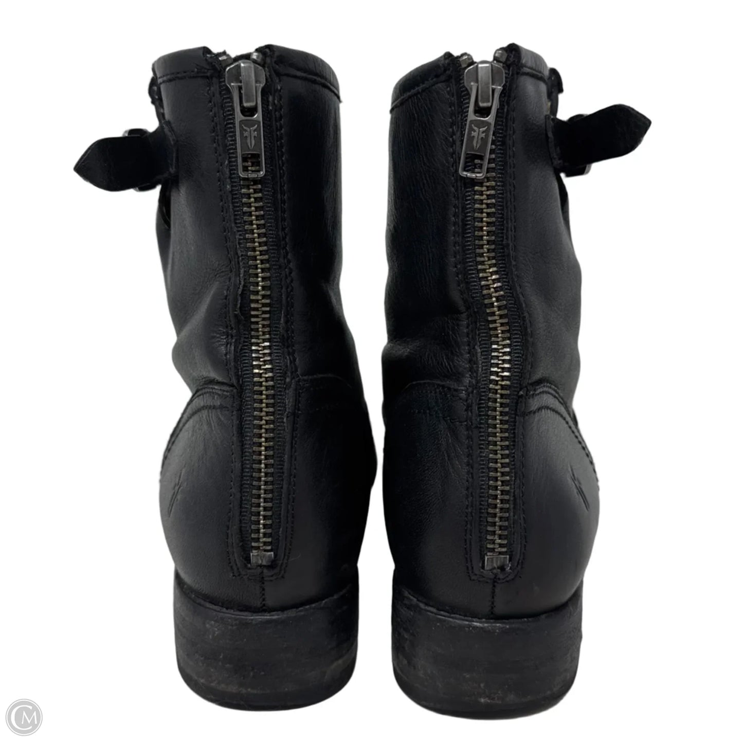 Pippa Boots Designer By Frye In Black, Size: 8