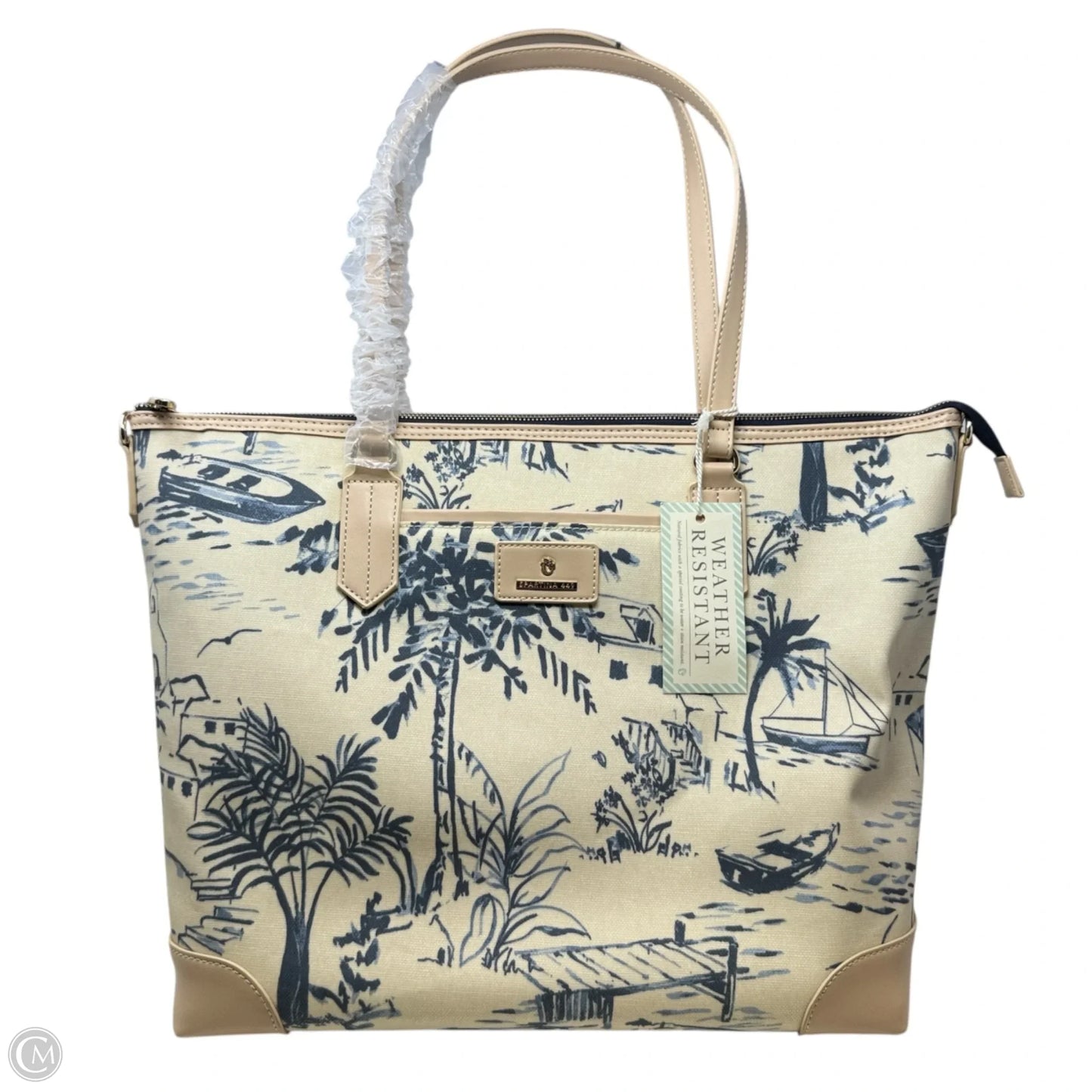 Laptop Bag By Spartina, Size: Large