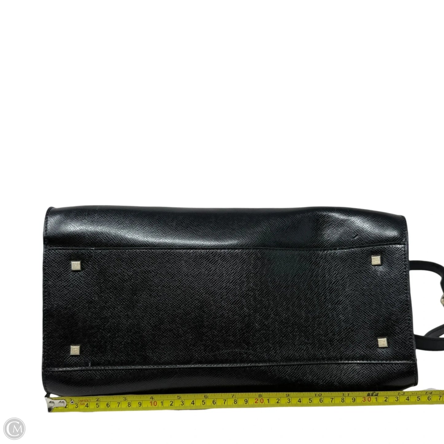 Handbag Leather By Fineplus, Size: Medium