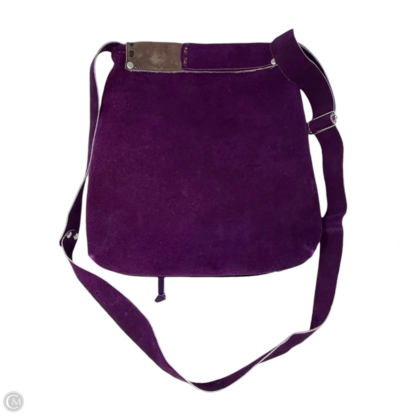 Crossbody Leather By Ekekos, Size: Medium
