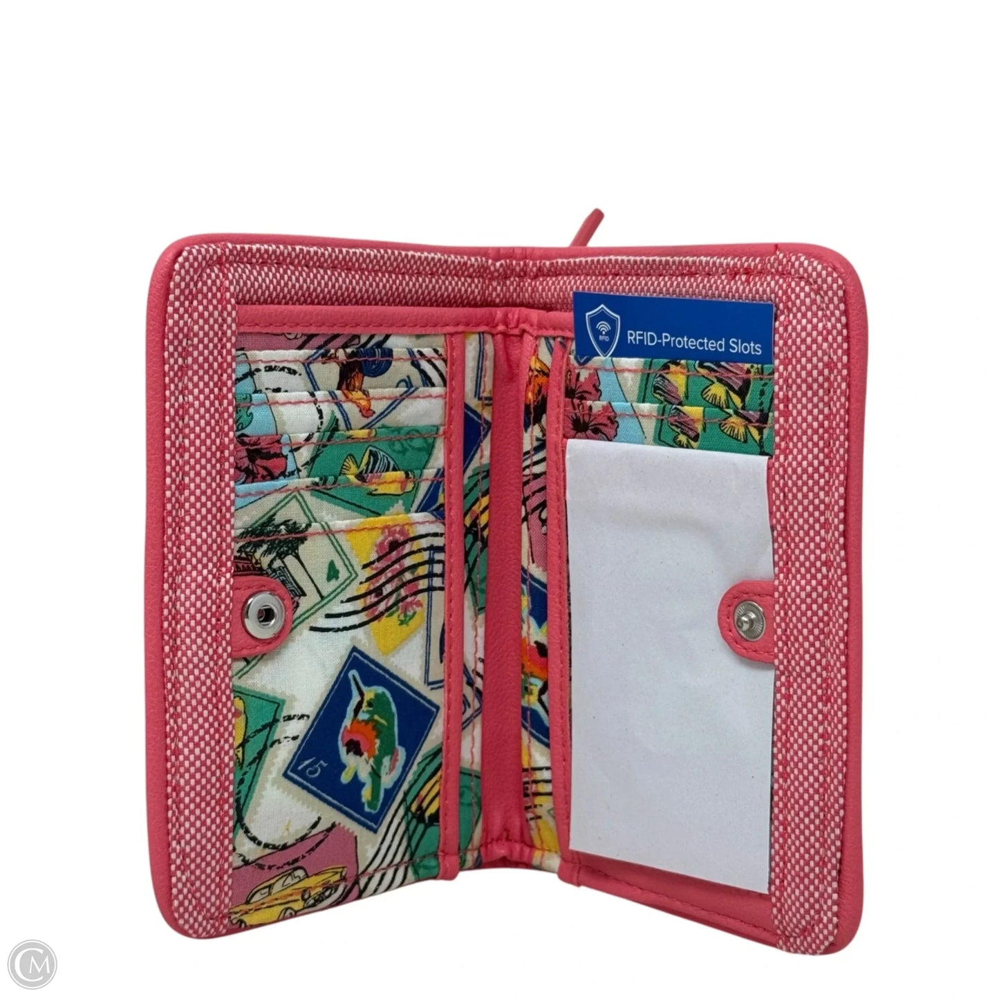RFID Beach Wallet By Vera Bradley, Size: Medium
