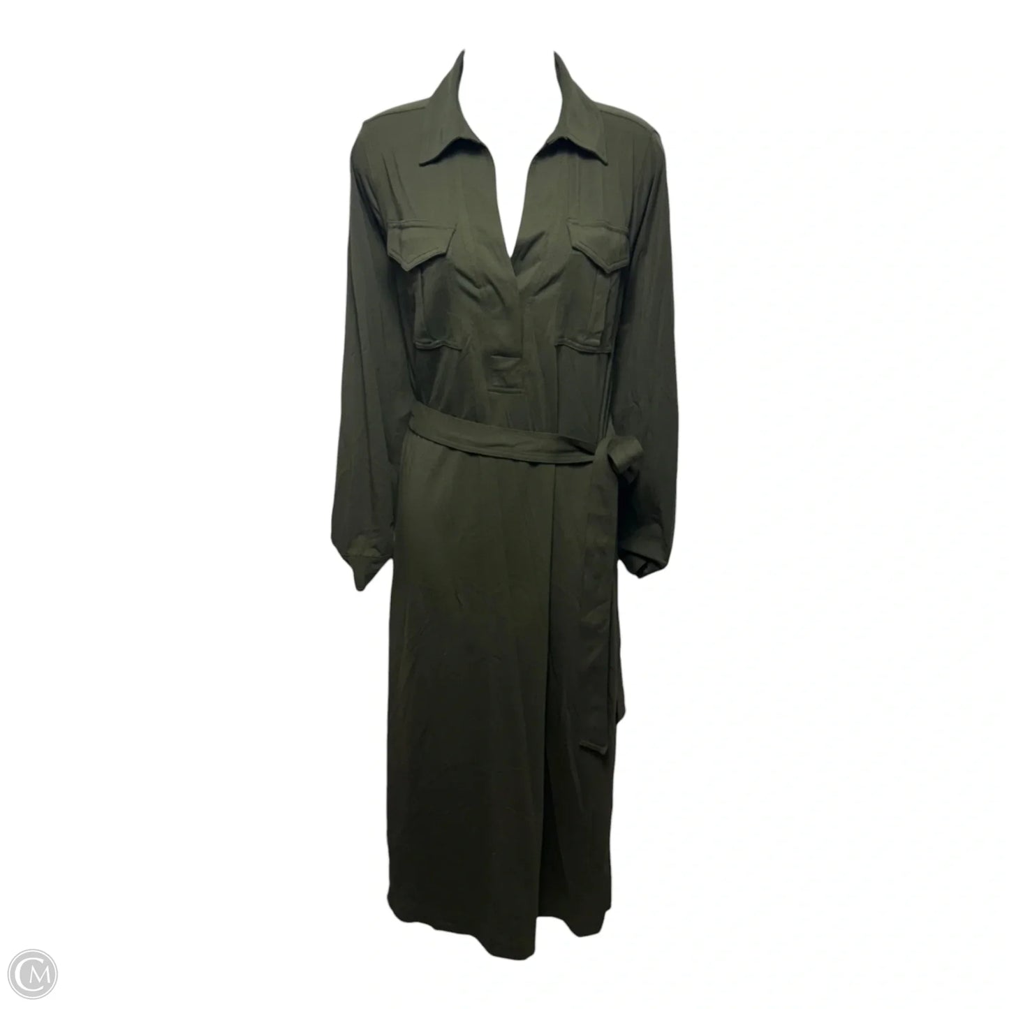 Dress Casual Maxi By Loft In Green, Size: S