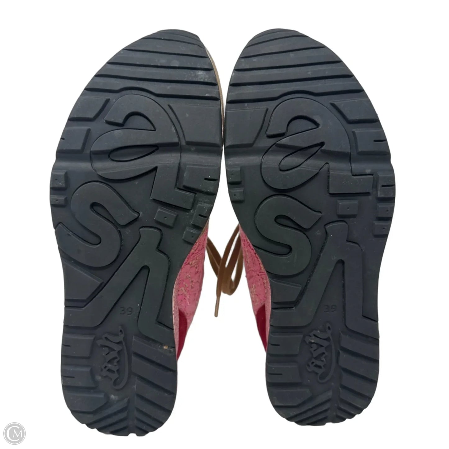 Lace Shoes Sneakers By Ash In Pink & Tan, Size: 9 (39)