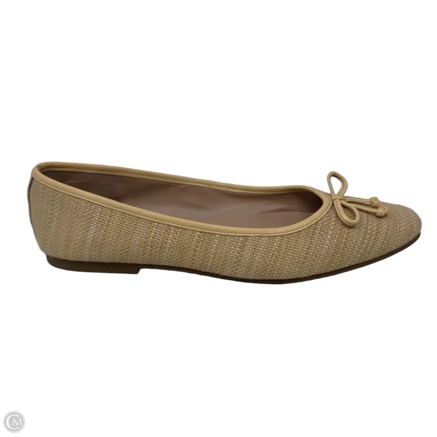Woven Shoes Flats By Cole-haan In Tan, Size: 8.5