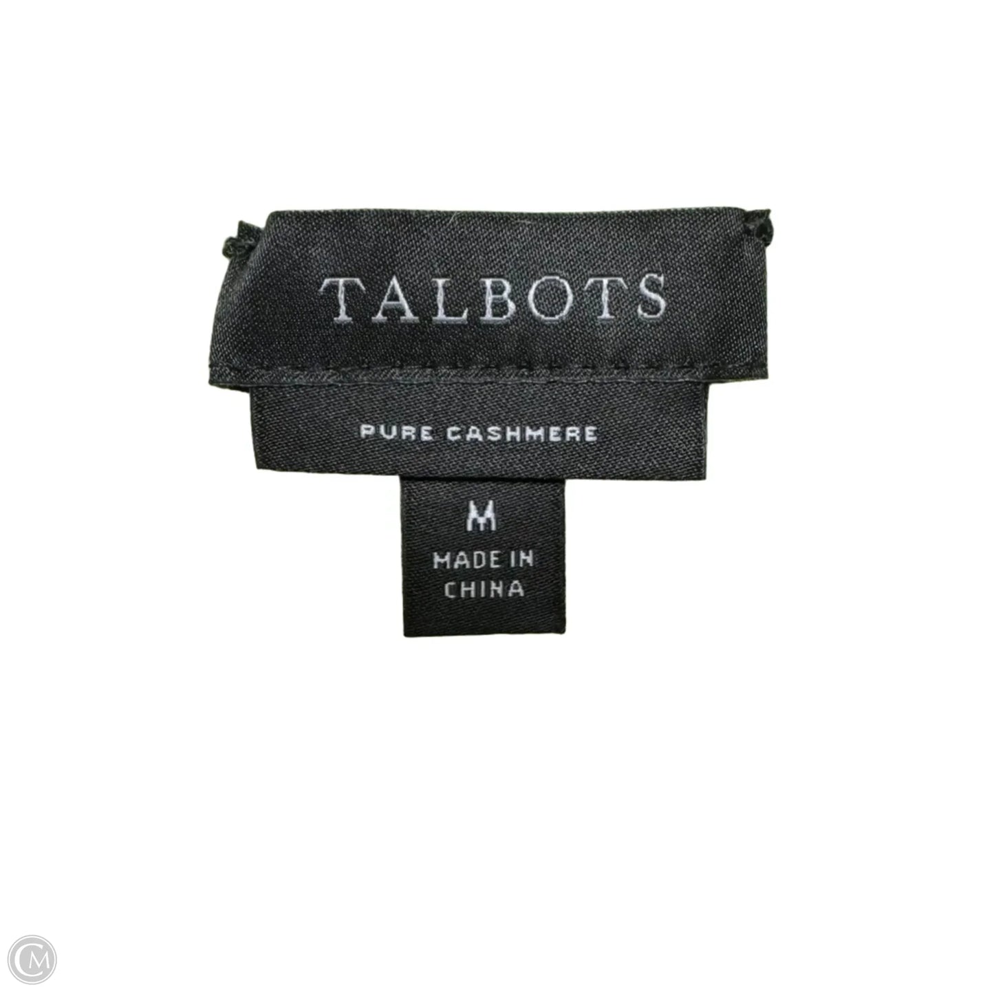 Sweater Cashmere By Talbots In Green, Size: M