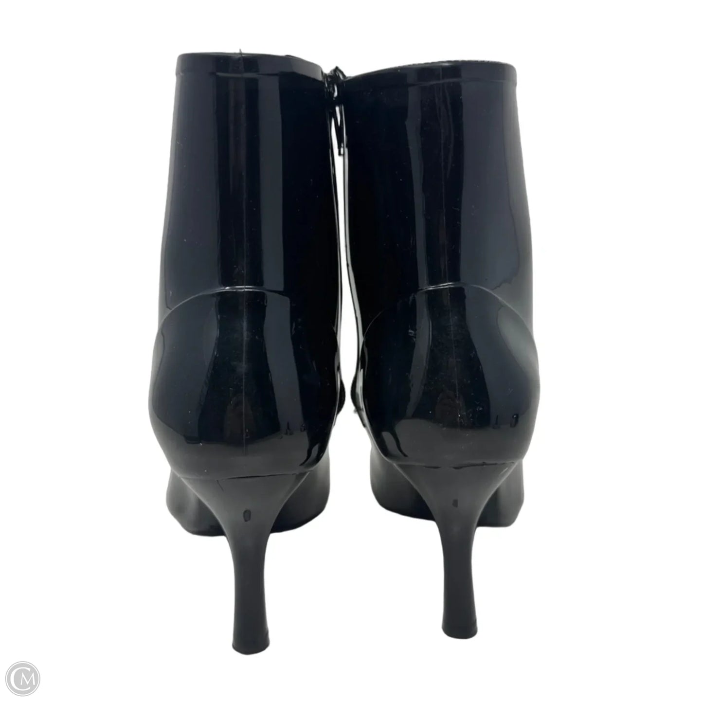 Puddles Rain Booties Boots Ankle Heels By Jeffrey Campbell In Black, Size: 7