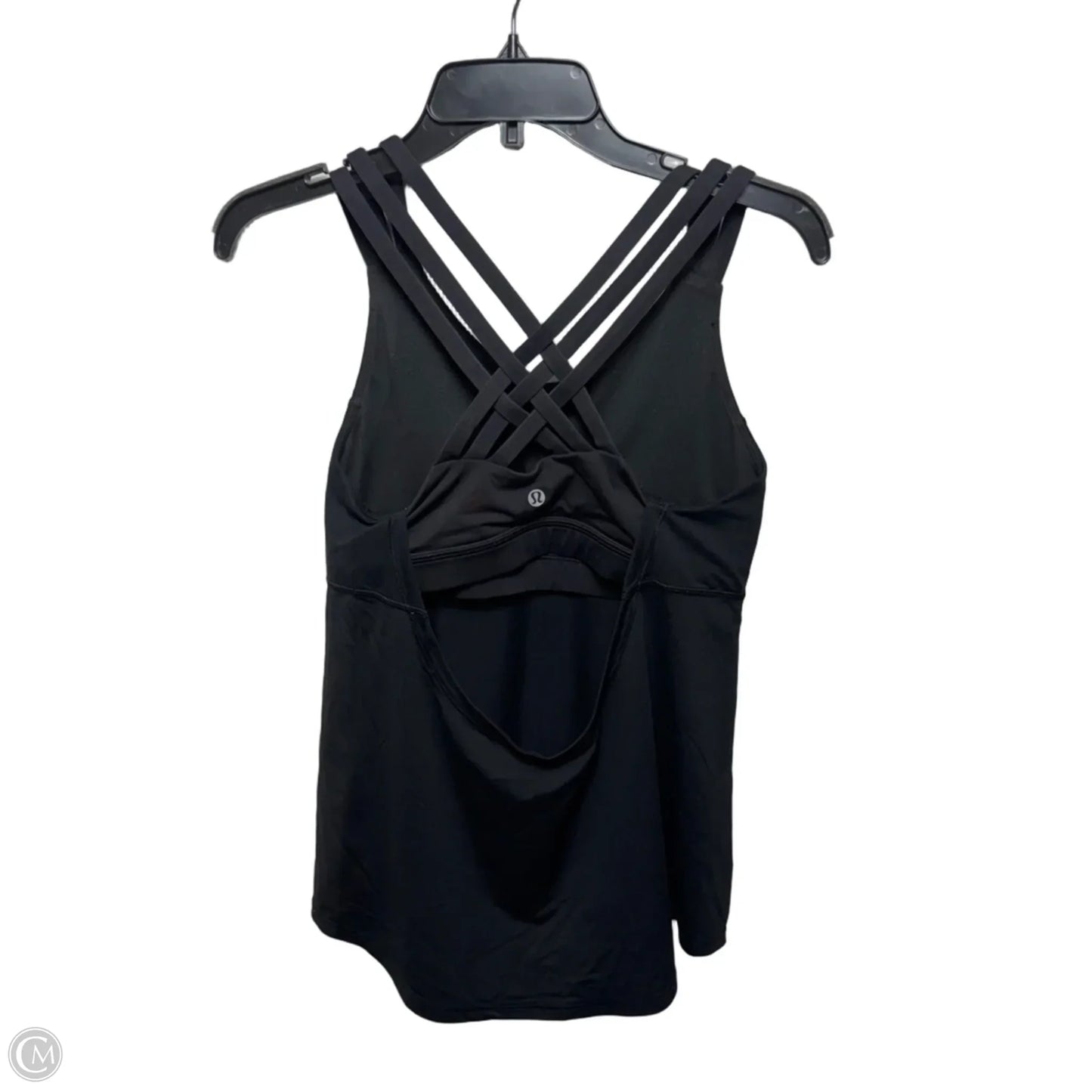 Athletic Tank Top By Lululemon In Black, Size: 8