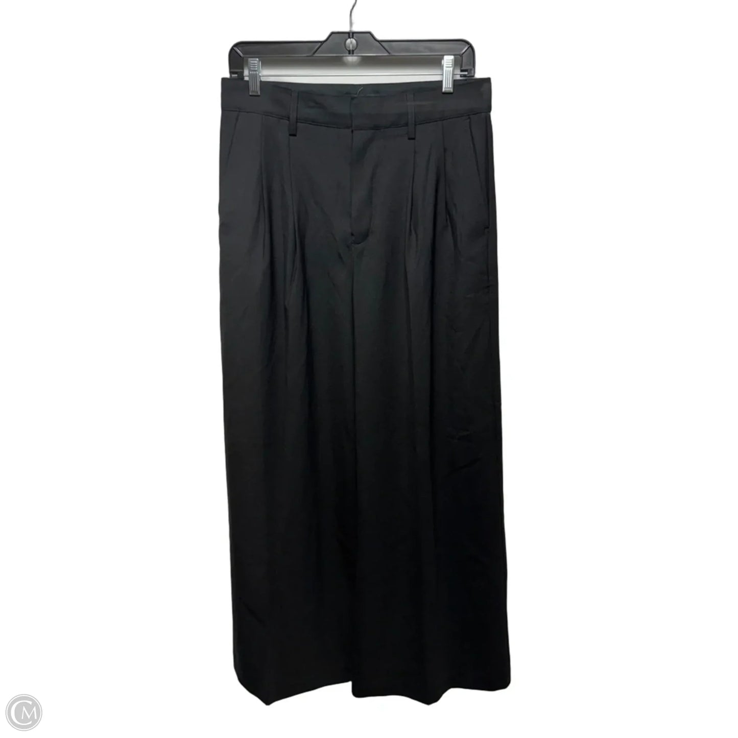 Wool Blend Pants Wide Leg By Madewell In Black, Size: 0
