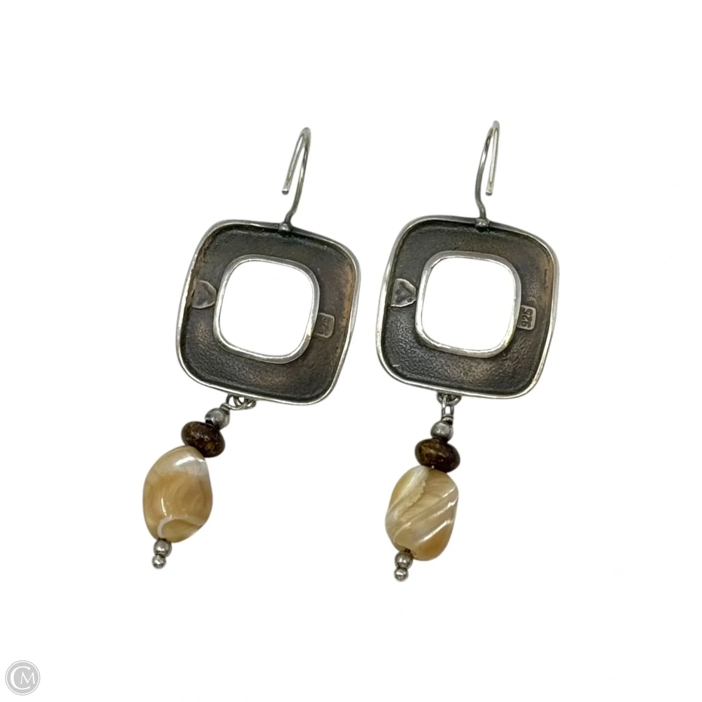 Hip To Be Square Earrings Sterling Silver By Silpada