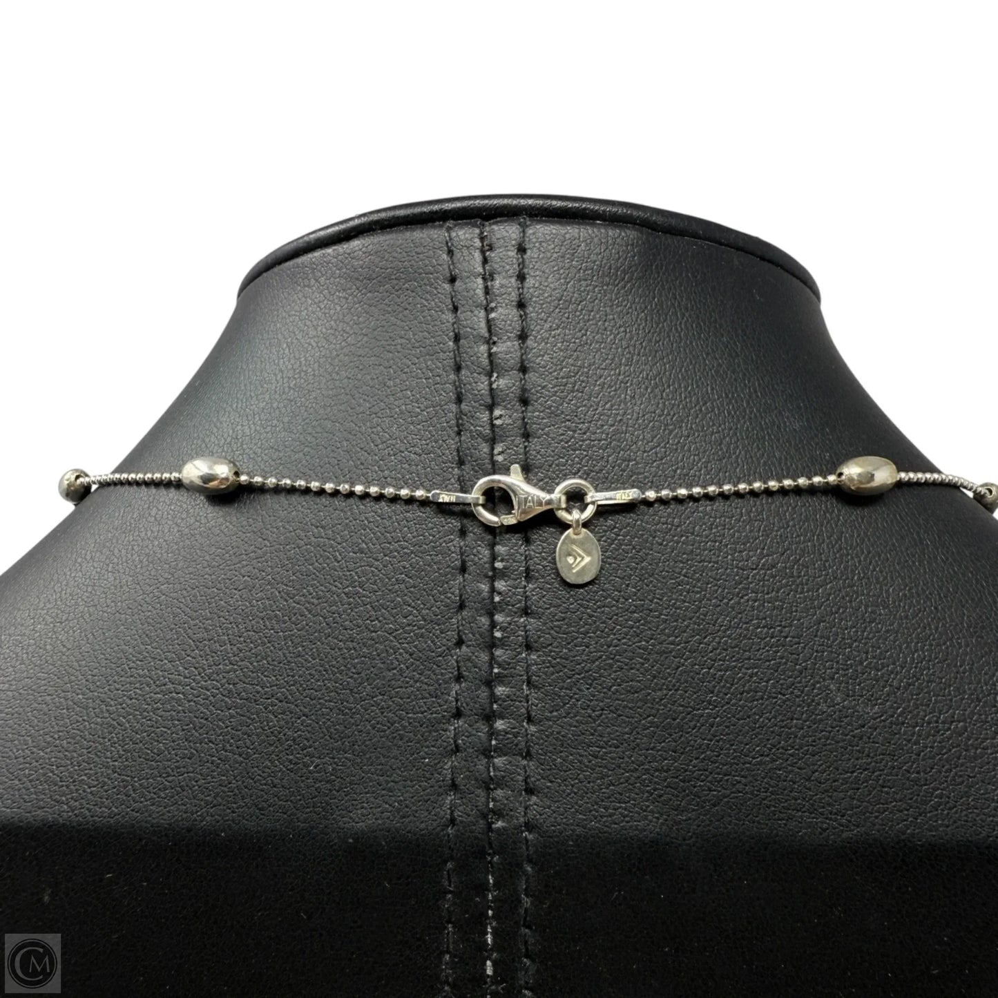 Sterling Silver Bella Bead Lariat Necklace By Silpada