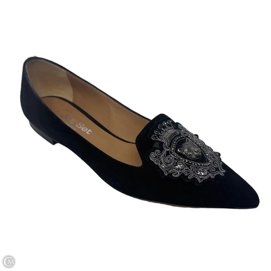 Panther Crest Shoes Flats By Jet Set Paris In Black, Size: 7.5