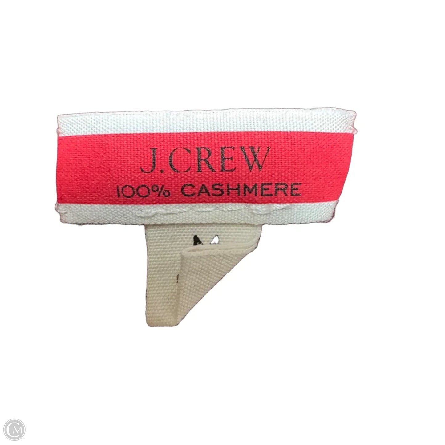 Cashmere Crew Neck Sweater By J. Crew In Red, Size: M