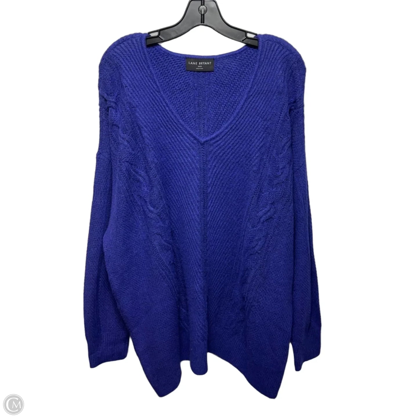 Sweater By Lane Bryant In Purple, Size: 26/28