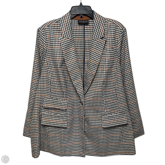 Houndstooth Blazer By Lane Bryant In Multi-colored, Size: 22