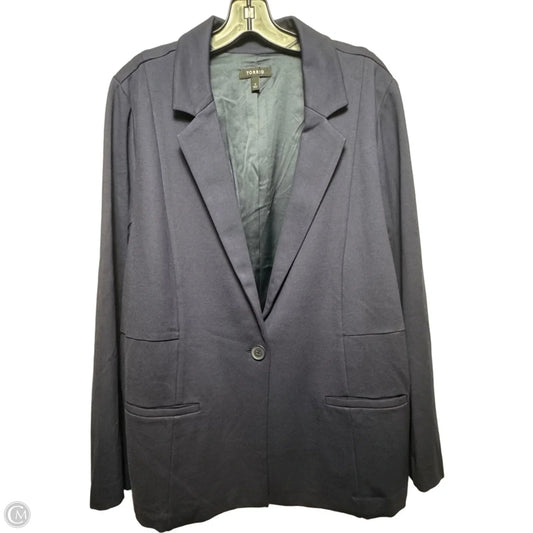 Blazer By Torrid In Navy, Size: 3x