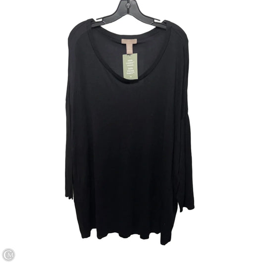 Sweater By H&m In Black, Size: 3x